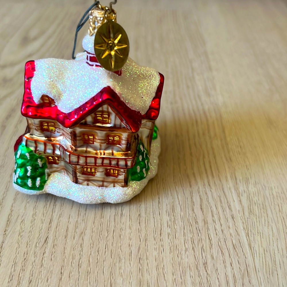 Vintage Christopher Radko Little Gems Tudor Inn